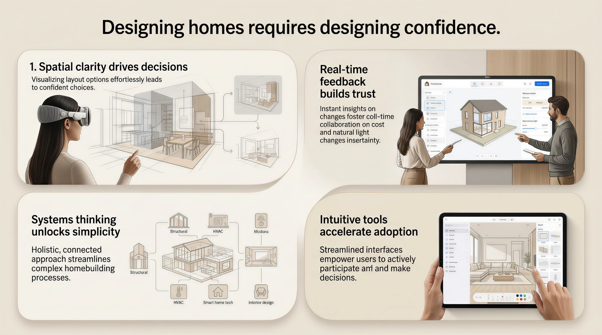 Designing homes requires designing confidence