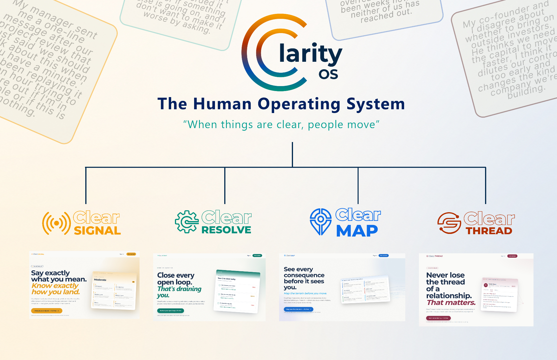 Building ClarityOS: Designing an AI-Native Product Ecosystem