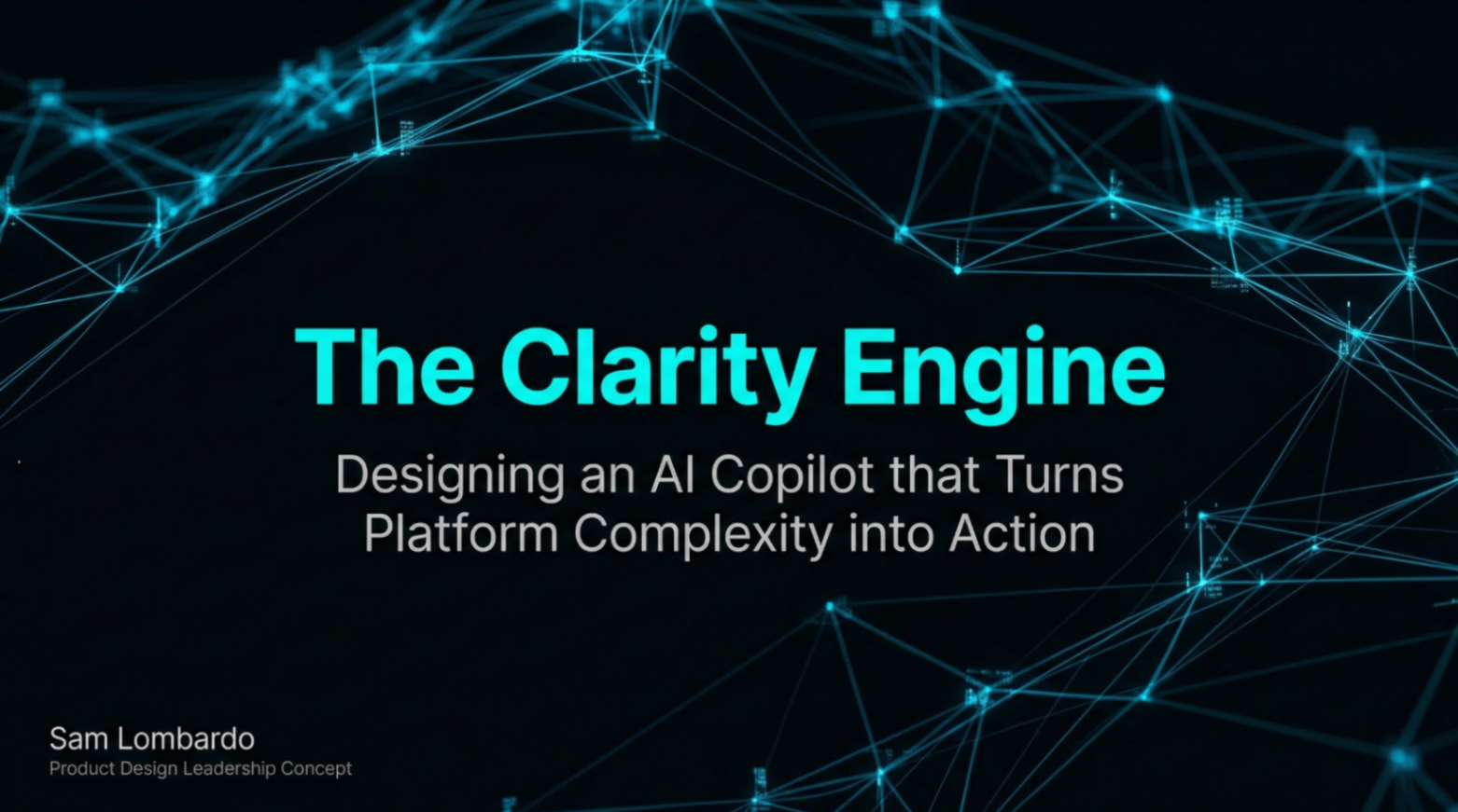 Clarity Engine results dashboard