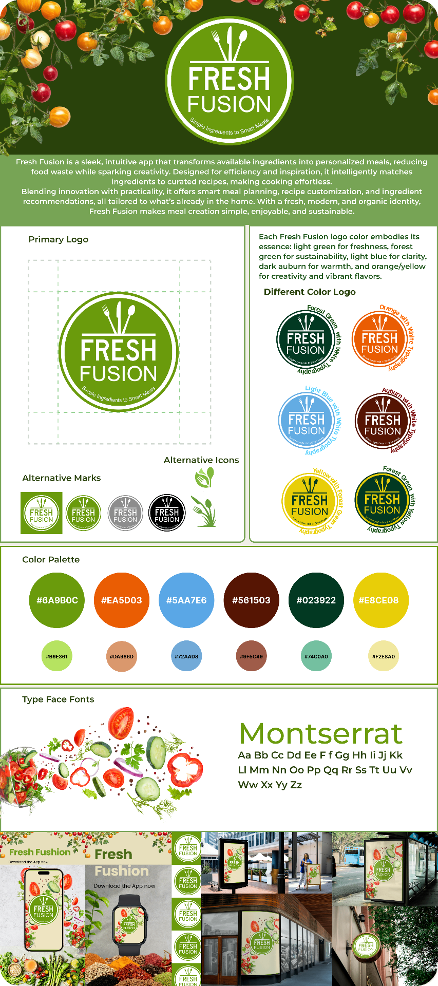 Fresh Fusion brand style guide