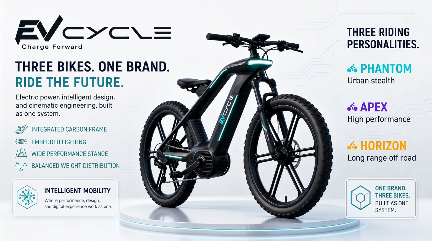 EV Cycle: From a Napkin Sketch to a Complete Electric Bike Brand